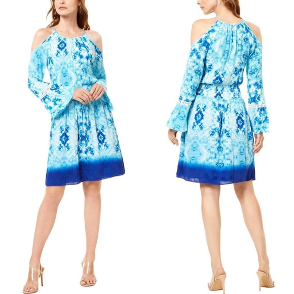 NEW INC International concepts smocked dress S
